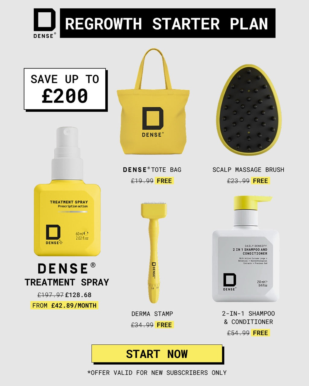 Hair Regrowth Starter Plan (Save £200)