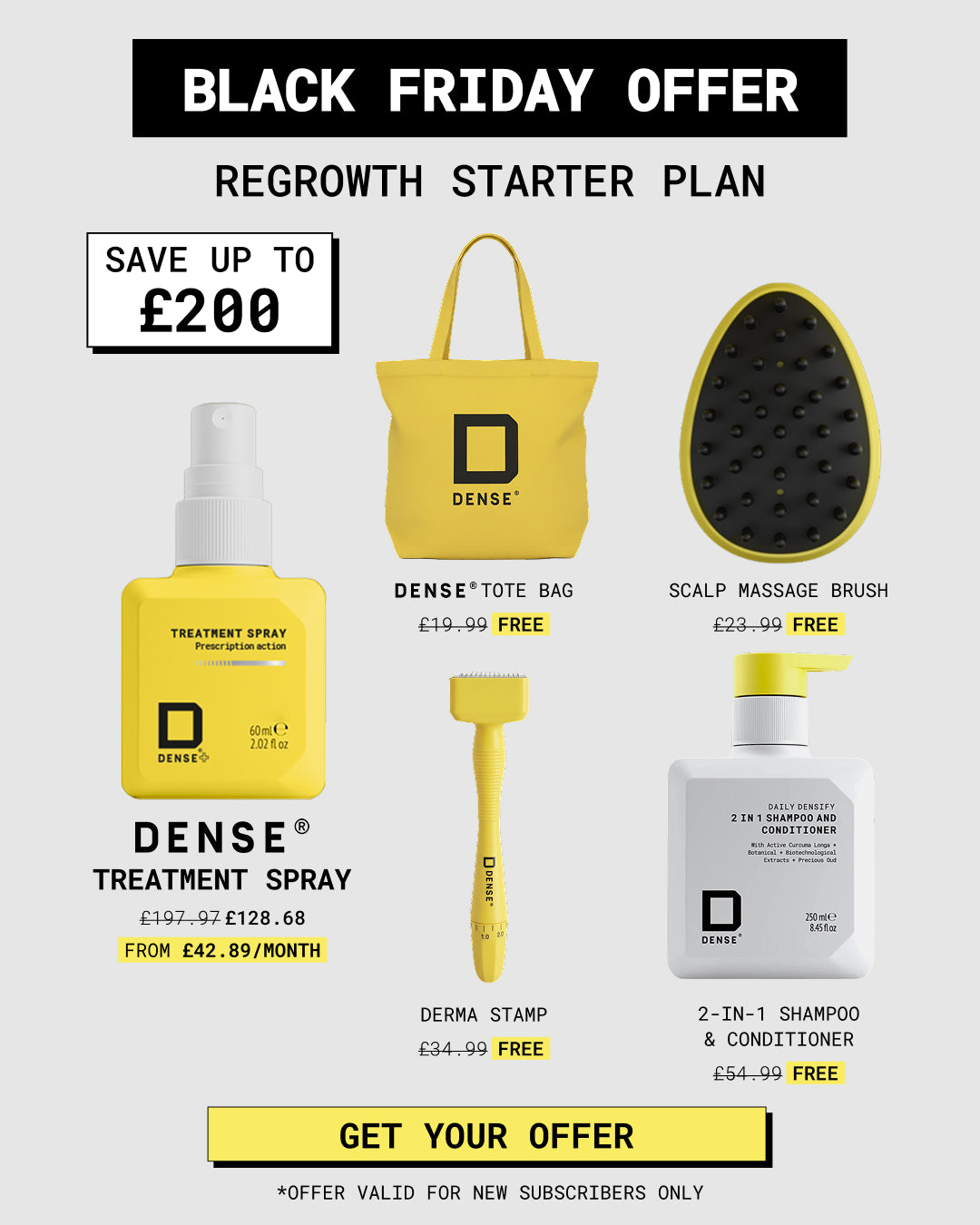 Hair Regrowth Starter Plan (Save £200)